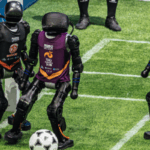 China Menggelar Sepak bola Menggunakan Robot AI