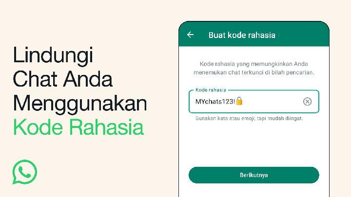 Fitur WhatsApp Mengamankan Chat