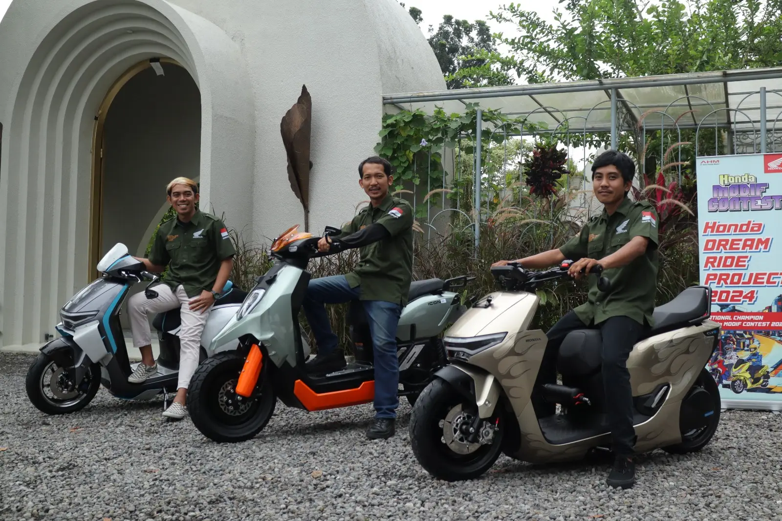 Konsep Sepeda Motor Listrik Karya Anak Bangsa